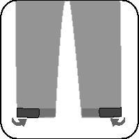 Bajo pernera ajustable